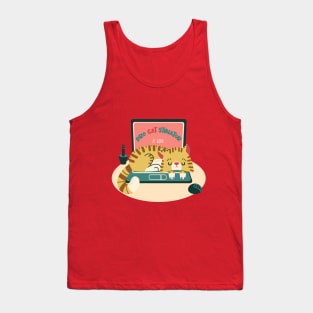 procrastinator cat Tank Top